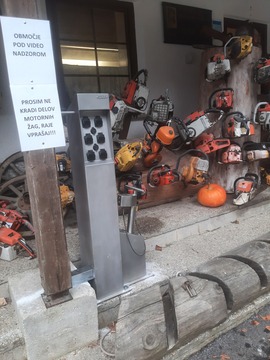 Polnilnica in servisna postaja za kolesa na Mašunu (2)